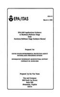 Epa/Adp Applications Guidance to Hardware/Software Usage: Draft: Hardware/Software Usage Guidance Manual