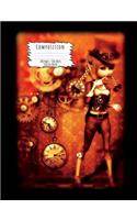 Composition Notebook: School supplies for the student who loves steampunk designs - elementary, middle school or high school. Fun for kids of all ages.