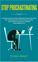 Stop Procrastinating