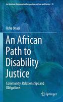 An African Path to Disability Justice
