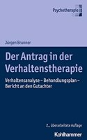 Der Antrag in Der Verhaltenstherapie