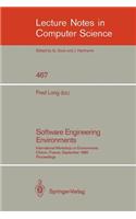 Software Engineering Environments: International Workshop on Environments, Chinon, France, September 18-20, 1989. Proceedings
