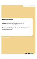 FDI from Emerging Economies