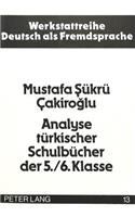 Analyse Tuerkischer Schulbuecher Der 5./6. Klasse