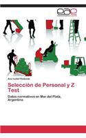 Selección de Personal y Z Test