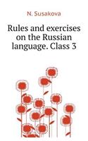 Terms and exercises on the Russian language. grade 3