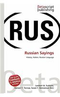 Russian Sayings: (English)