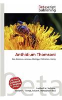 Anthidium Thomsoni: (English)