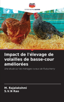 Impact de l'élevage de volailles de basse-cour améliorées