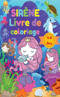 Sirène Livre de Coloriage