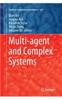 Multi-Agent and Complex Systems