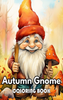 Autumn Gnome Coloring Book