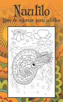 Nautilo - Libro de colorear para adultos