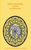 Children's Animal Mandala Colouring and Emotions Book