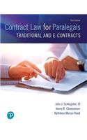 Contract Law for Paralegals