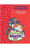 Harcourt School Publishers Math: Challenge Workbook Student Edition Grade 2