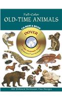 Full-Color Old-Time Animals CD-ROM and Book