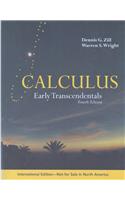 ISE: CALCULUS 4E: EARLY TRANSCENDENTALS INTERNATIONAL VERSIO