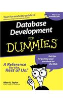 Database Development For Dummies