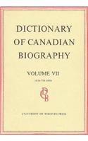 Dictionary of Canadian Biography / Dictionaire Biographique Du Canada