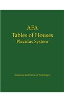 Tables of Houses Placidus System