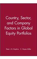 Country Sector & Comp Factors