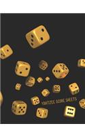 Yahtzee Score Sheets