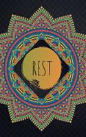 Rest: Islamic Notes Journal /Notebook - Personalized Islamic Gift for Men & Women (Ideal For Eid Gifts and Holidays)