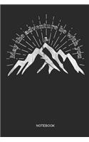 May the adventure be with you Notebook: MTB Mountain Bike Notebook Mountain Bike Gift for cyclists, kids, men and women who love cycling, mountain biking and bicycle adventures