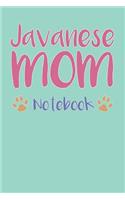 Javanese Mom Composition Notebook of Cat Mom Journal