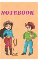 Notebook: Notebook 6x9 inches .Paper in a line 120 pages . Stylish and original.A great gift idea.