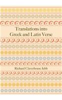 Translations Into Greek and Latin Verse