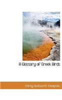A Glossary of Greek Birds: (English)