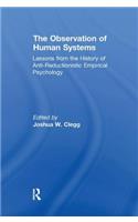 Observation of Human Systems