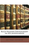 Buch Neuerer Erfindungen Im XIX Jahrhundert