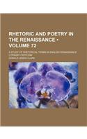 Rhetoric and Poetry in the Renaissance (Volume 72); A Study of Rhetorical Terms in English Renaissance Literary Criticism