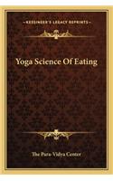 Yoga Science of Eating