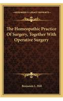 Homeopathic Practice of Surgery, Together with Operative Surgery