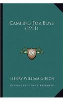 Camping for Boys (1911)