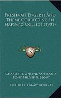Freshman English And Theme-Correcting In Harvard College (1901)