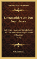 Elementarlehre Von Den Logarithmen