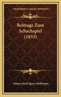 Beitrage Zum Schachspiel (1833)