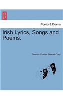 Irish Lyrics, Songs and Poems.