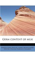 Germ Content of Milk