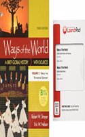 Loose-Leaf Version for Ways of the World with Sources, Volume II 3e & Launchpad for Ways of the World (Six Month Access)