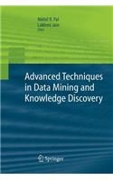 Advanced Techniques in Knowledge Discovery and Data Mining