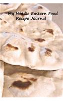 My Middle Eastern Food Recipe Journal