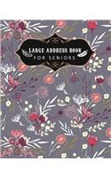 Large Address Book For Seniors