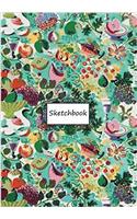 Fruit Pattern: Blank Paper for Drawing, Doodling or Sketching (Sketchbooks)