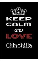Keep Calm And Love Chinchilla